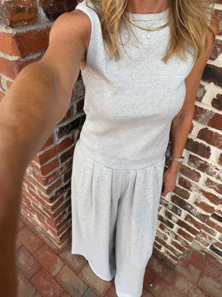 LABIZ | Briley Ribbed Set Heather Grey