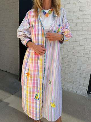 POL | Coastal Queen Duster Dress