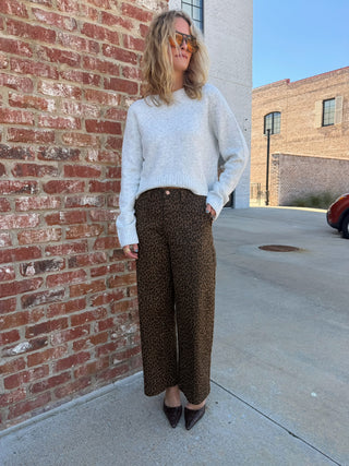 ENTRO Let's Go Girls Leopard Pants