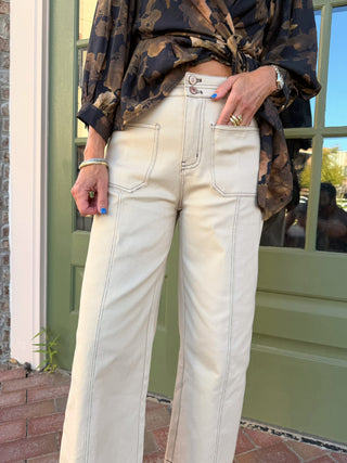 Otter Denim Pant Bone