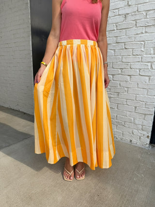 GLAM | Honeysuckle Maxi Skirt Yellow