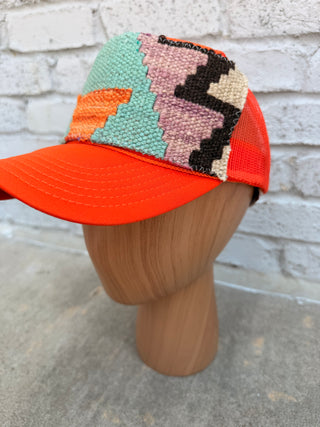 ORIJINAL | KILIM Trucker Hat | Orange 1