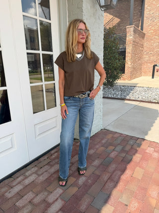 Daze Denim | Keeper Low Rise Straight in Heartbeat Vintage