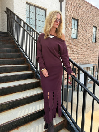 Cora Fringe Midi Dress
