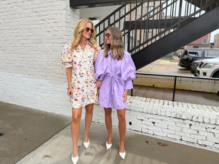 Remi Mini Shirt Dress  | Lavender