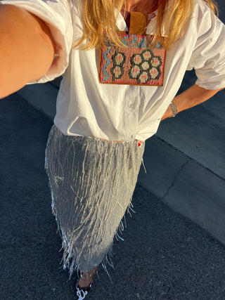 THML | Shimmy My Mood Skirt