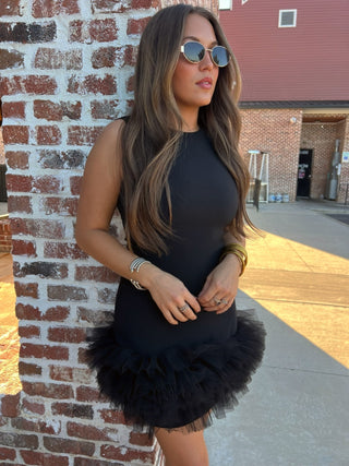 Let’s Meet for Martinis Dress Black