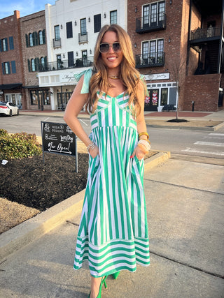 The Sutton Stripe Dress