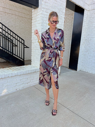 Dress Forum | Dani Wrap Dress Mosaic