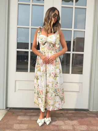 Piper Floral Midi Dress