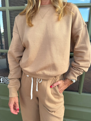 Z Supply | Clubhouse Sweatshirt Light Toffee