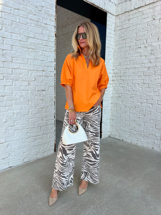 MIOU MUSE | Xander Zebra Pants