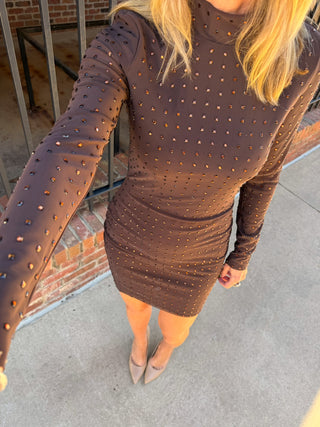 STEVE MADDEN | Krista Dress Dark Toffee