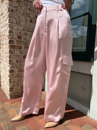 Deluc | Pousos Cargo Pants Pink