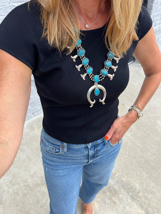 The Hallie Tee Hunter Black