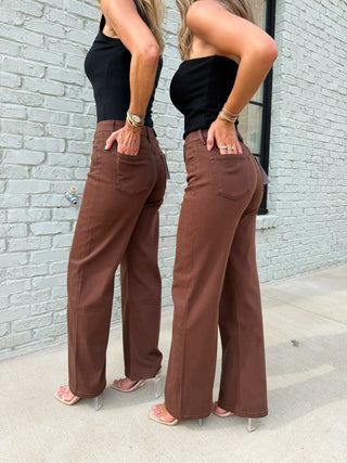 MICA DENIM | Bristol Wide Leg Pants