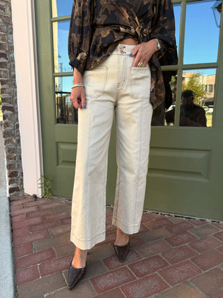 Otter Denim Pant Bone
