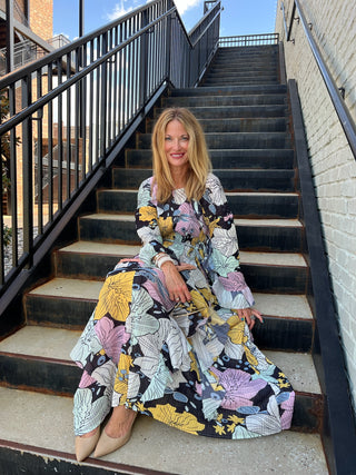 Garden Party Goddess Maxi Dress