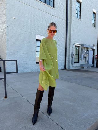 Allie Mini Dress Green
