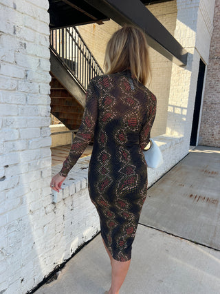 Steve Madden | Vivienne Dress Fossil Brown