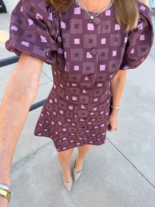Isla Dress Plum