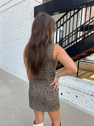 Needii | Bradley Leopard Shift Dress
