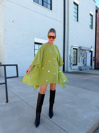 Allie Mini Dress Green
