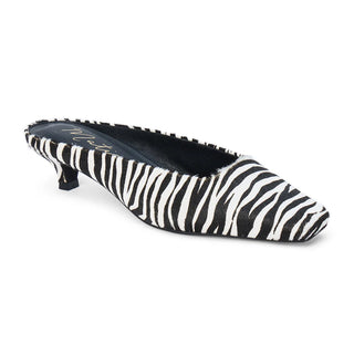 MATISSE | Classy Heeled Mule Zebra
