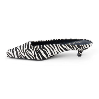 MATISSE | Classy Heeled Mule Zebra