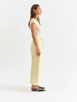Daze Denim | Valley Girl Wide Leg Ankle in Sunny