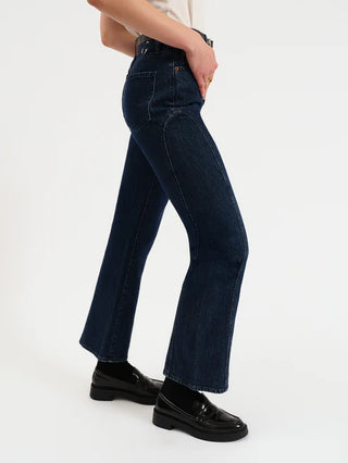 DAZE | Soho High Rise Ankle Flare in Flip Side