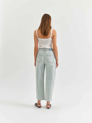 Daze Denim | Westward Barrel Leg in Lost Love Vintage