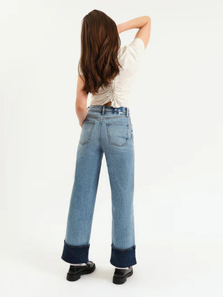 Daze Denim | Eastside High Rise Loose in Plunge