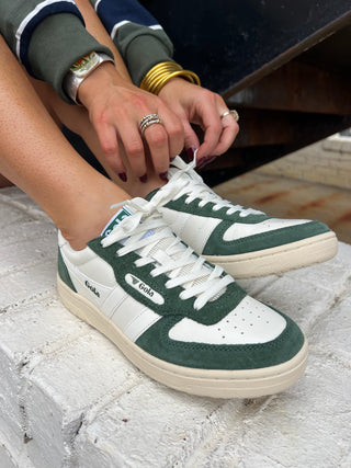GOLA | Hawk '89 Off Wht/Evergreen Sneaker