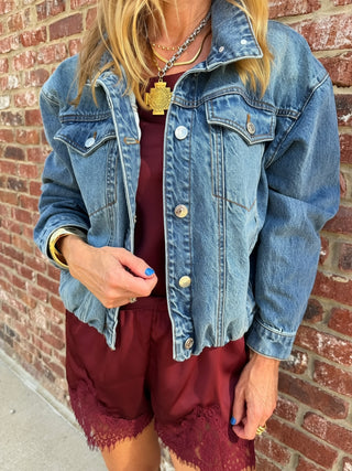 STEVE MADDEN | Allyson Jacket Imperial Blue