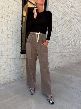 Maren Utility Trouser Espresso