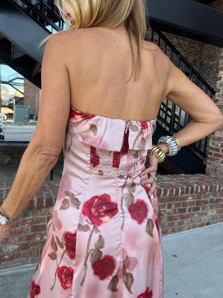 Sofie The Label | Rosie Floral Midi Dress Mauve