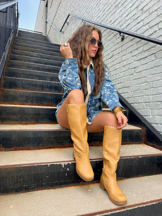 Dirty Laundry | Yurie Boot Camel