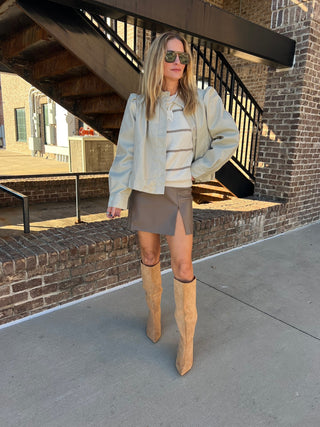 Chinese Laundry | Estelle Suedette Boot Camel