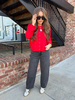 Daze | Westward Barrel Leg in Night Life Vintage