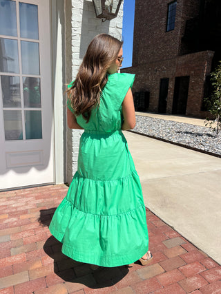 Ivory Moon Maxi Green
