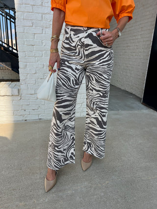 MIOU MUSE | Xander Zebra Pants
