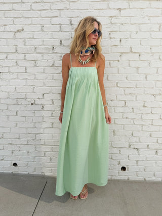 Summer Serene Maxi Green
