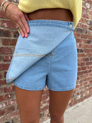 Saylor Denim Skort