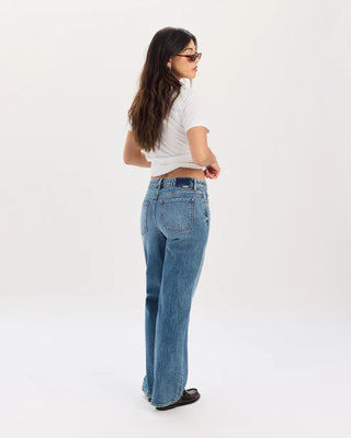 Daze Denim | Keeper Low Rise Straight in Heartbeat Vintage