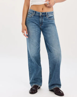 Daze Denim | Keeper Low Rise Straight in Heartbeat Vintage