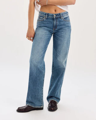 Daze Denim | Keeper Low Rise Straight in Heartbeat Vintage