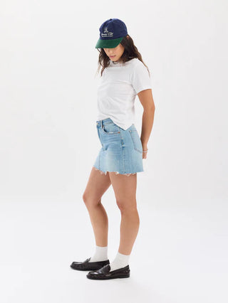 Daze | Malibu Mid Waist Mini Skirt - Obviously Vintage