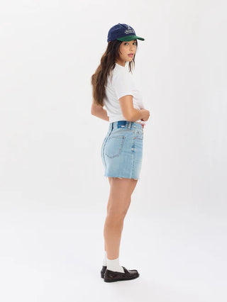 Daze | Malibu Mid Waist Mini Skirt - Obviously Vintage