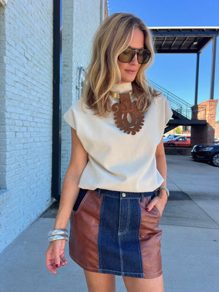 Traveler Basic Beige Top